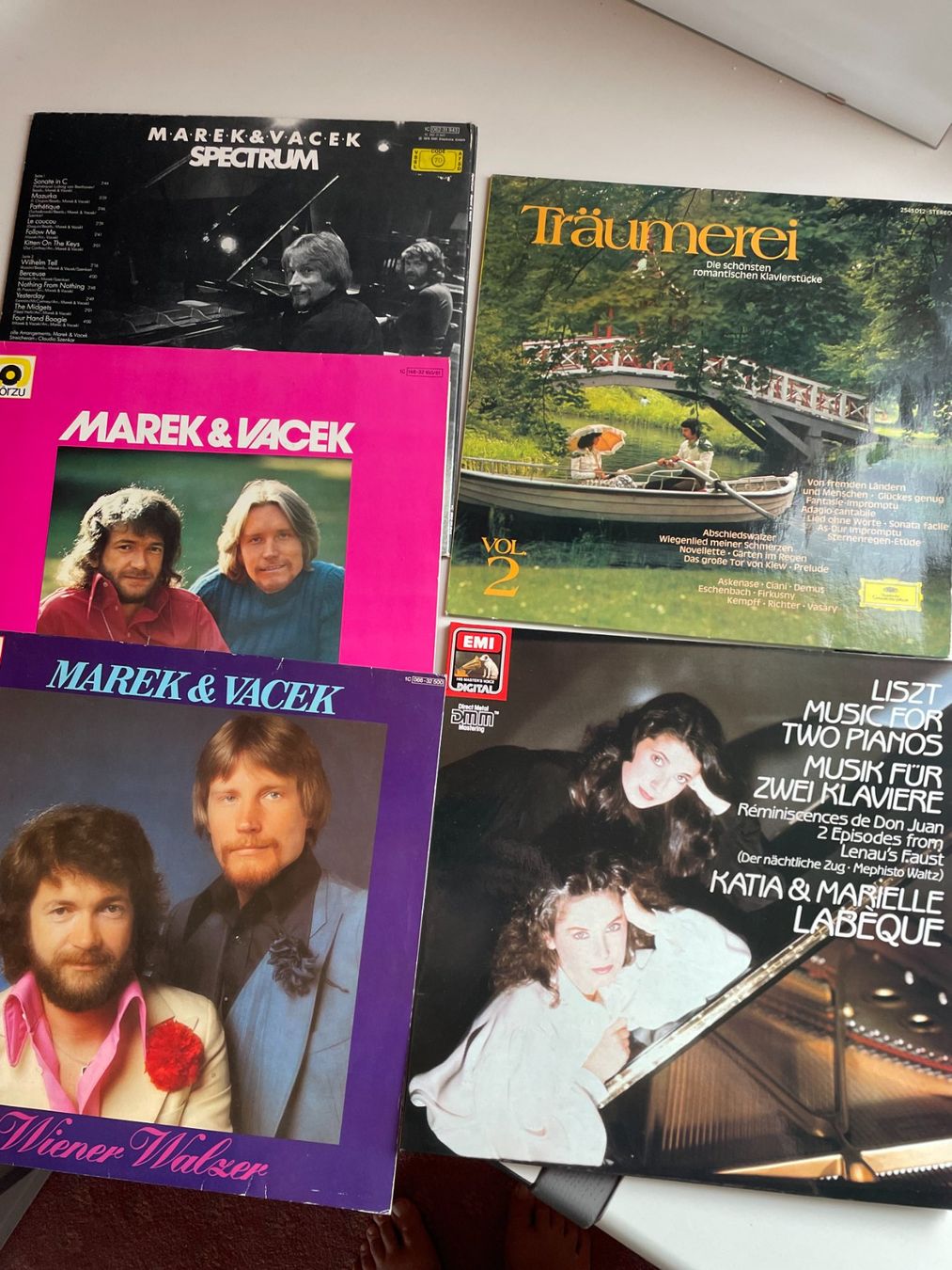 Schallplatten: 6 LP Verschiedene Klavierkompositionen – Gebraucht aus Appenzell Steinegg von Wurzlers