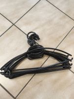 Schwarze Kleiderbügel, 10 Stück,