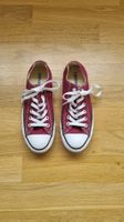 Bordeaux Converse All Star Sneaker, Grösse 37.5