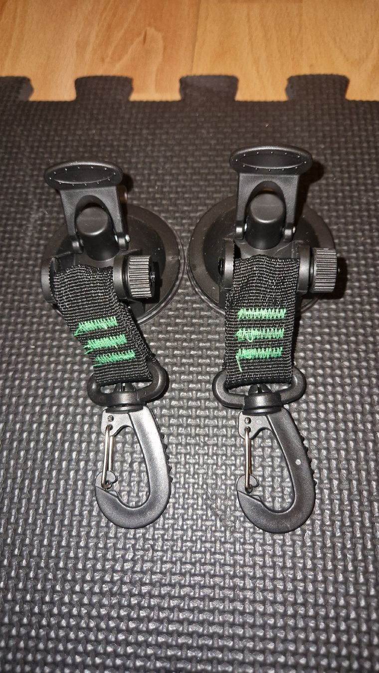 Supporti a parete: 4x Camping Saugnapfhalterung – Nuovo (secondo la descrizione) da Buchs AG venduto da EasyPeasy