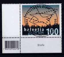 2008, SONDERMAKE EUROPA - BRIEFE, ET-VOLLSTEMPEL, 8.5.2008