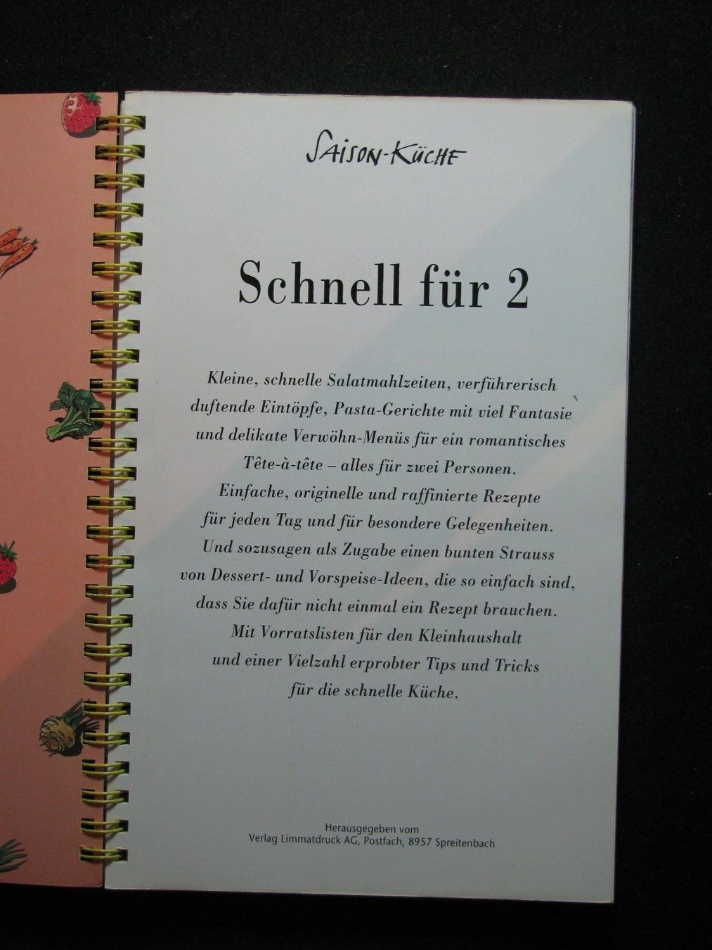 Bücher: Saison Küche Schnell für 2 – Gebraucht aus Reitnau von Zaomir 1
