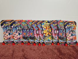 10x Pokémon Chaos Rising – Sleeved Booster EN