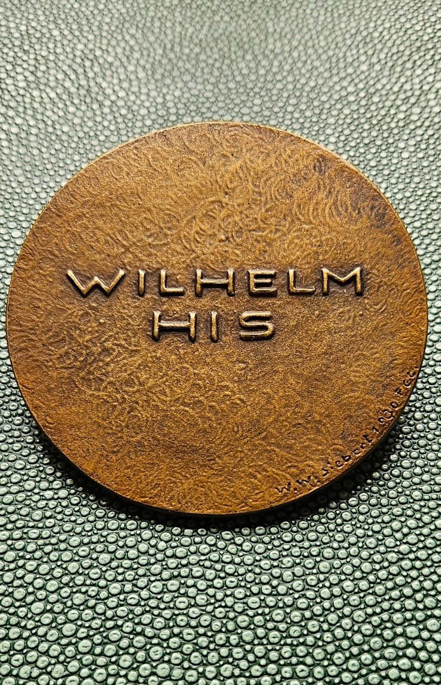 Medaglie: Antike Bronzemedaille von Wilhelm His – Usato da Tenniken venduto da tententen30 2