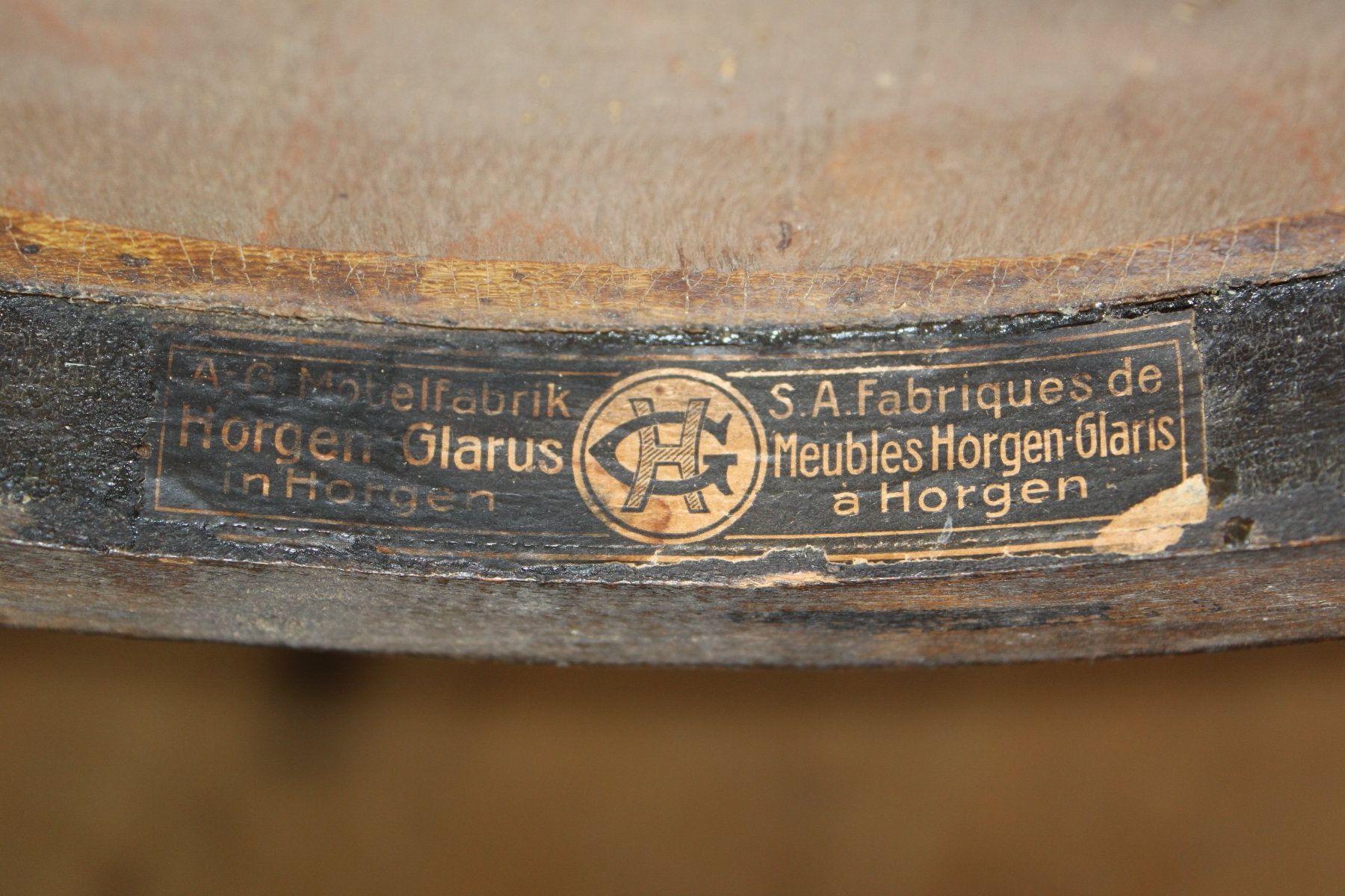 Horgen Glarus Stühle: 5 Horgen Glarus Bugholz Stühle – Gebraucht aus Glarus von Toni-Glarus 6