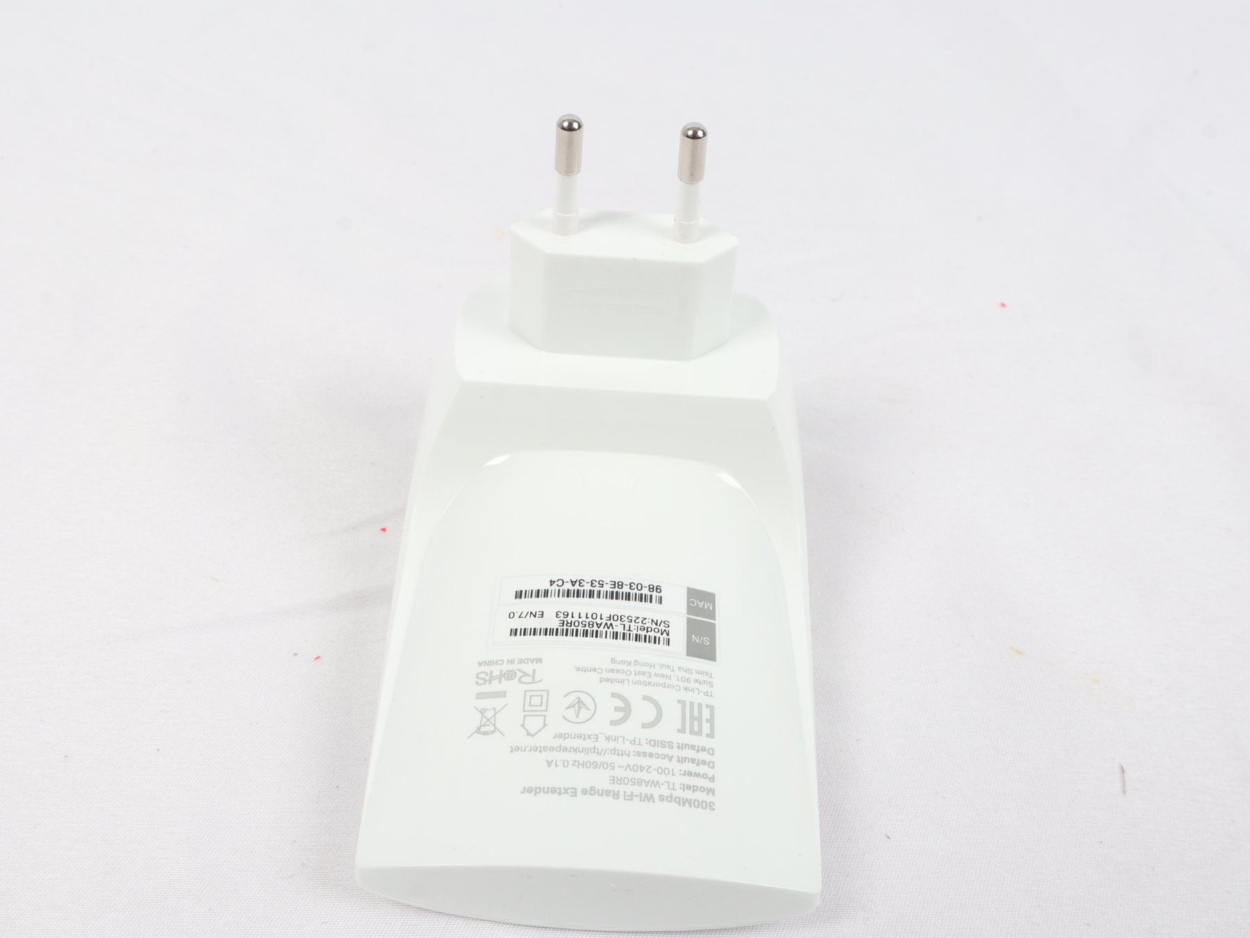 Verstärker: TP-Link 300 MbpsWi-Fi-Range Extender TL-WA850RE – Gebraucht aus Steinen von Restwert_Steinen 9