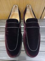 Mocassins en velours italien