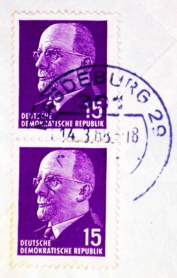 Alle Briefmarken: 1968  /  DDR  /  ERSTTAGSBRIEF  /  GELAUFEN – Gebraucht aus Luzern von piro12 4