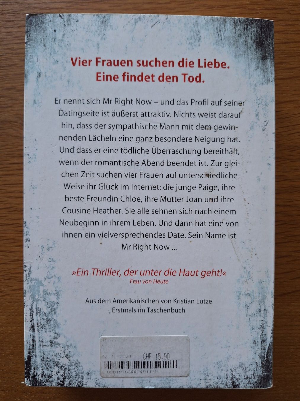 Bücher: Joy Fielding - Blind Date – Gebraucht aus Eiken von Lashar 1