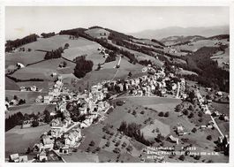 Rehetobel mit Gupf, Flugaufnahme, gelaufen 1956