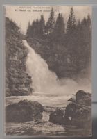 Carte Le Saut du Doubs circulé 1915