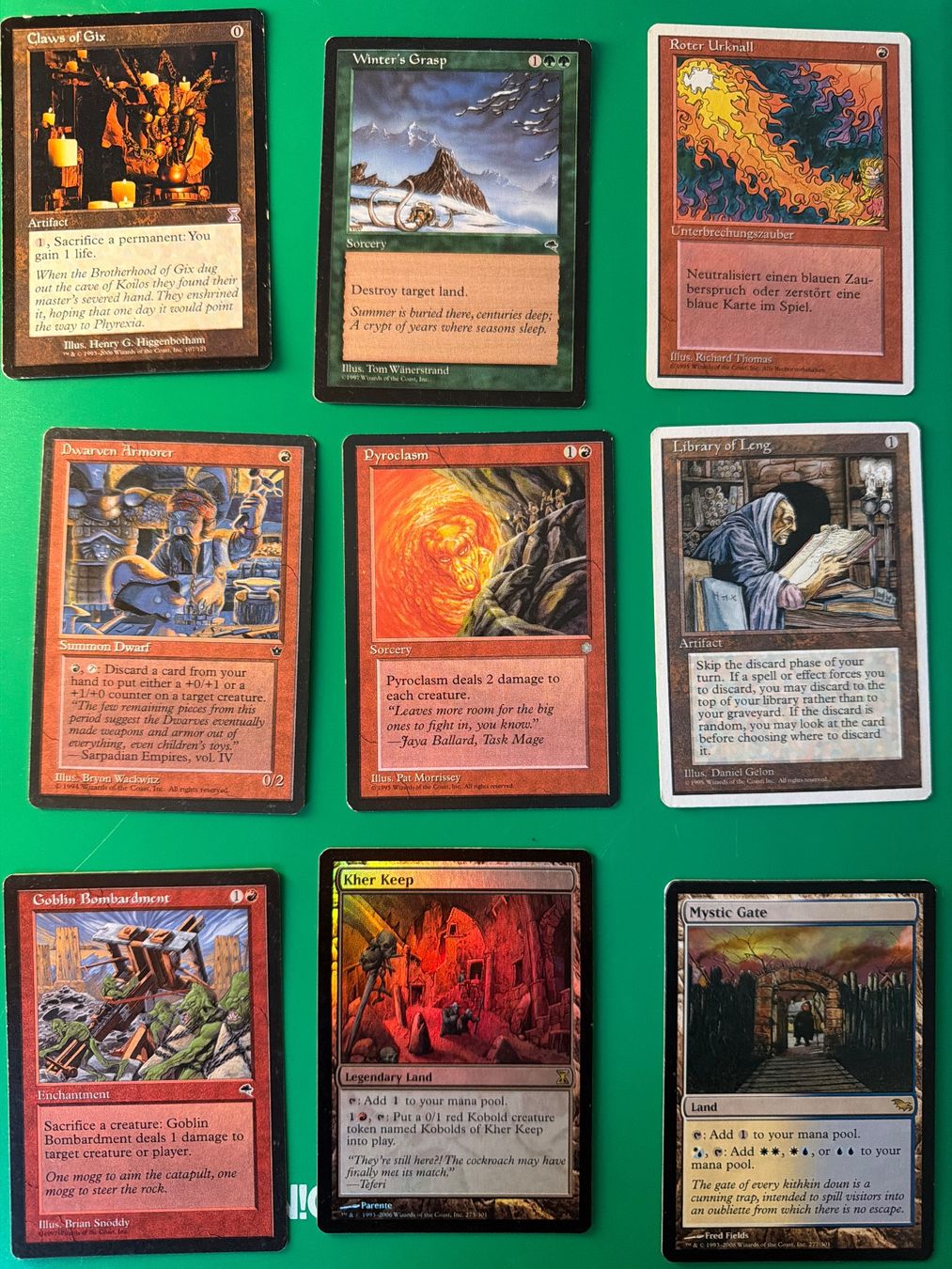 Magic The Gathering Carte collezionabili: Magic the Gathering / Mix wertvollere Karten – Usato da Wabern venduto da Christianutz