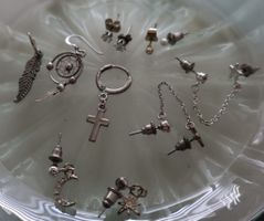 Lot de boucles d'oreilles fantaisie