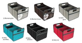 Meori Faltbox Classic L  (30 L) Blumen und Punkte - Auswahl