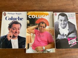 Lot 3 livres COLUCHE   🔥