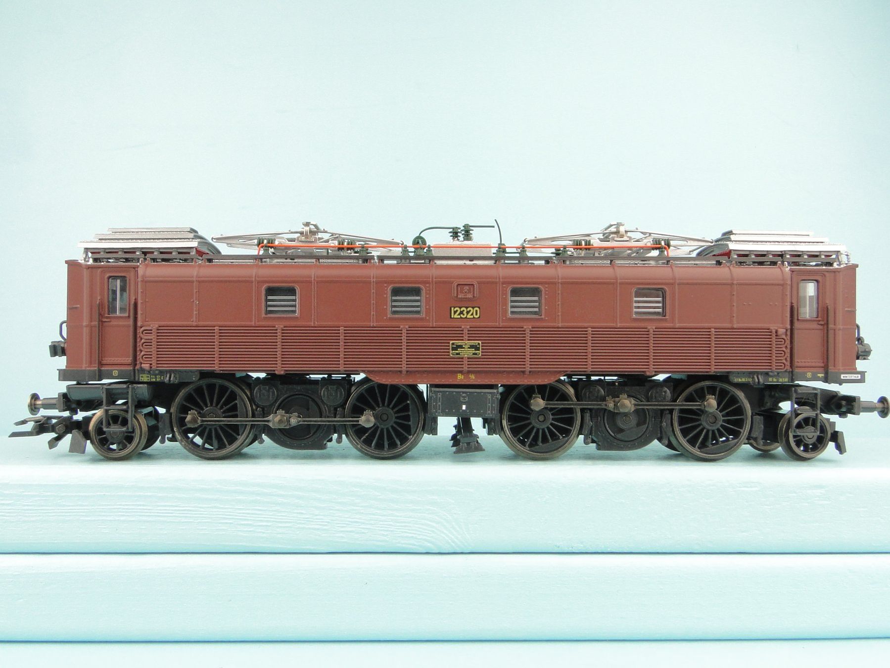 Roco Modellini di ferrovie: Roco 4191B SBB Be 4/6 braun – Usato da Bülach venduto da cann11 2