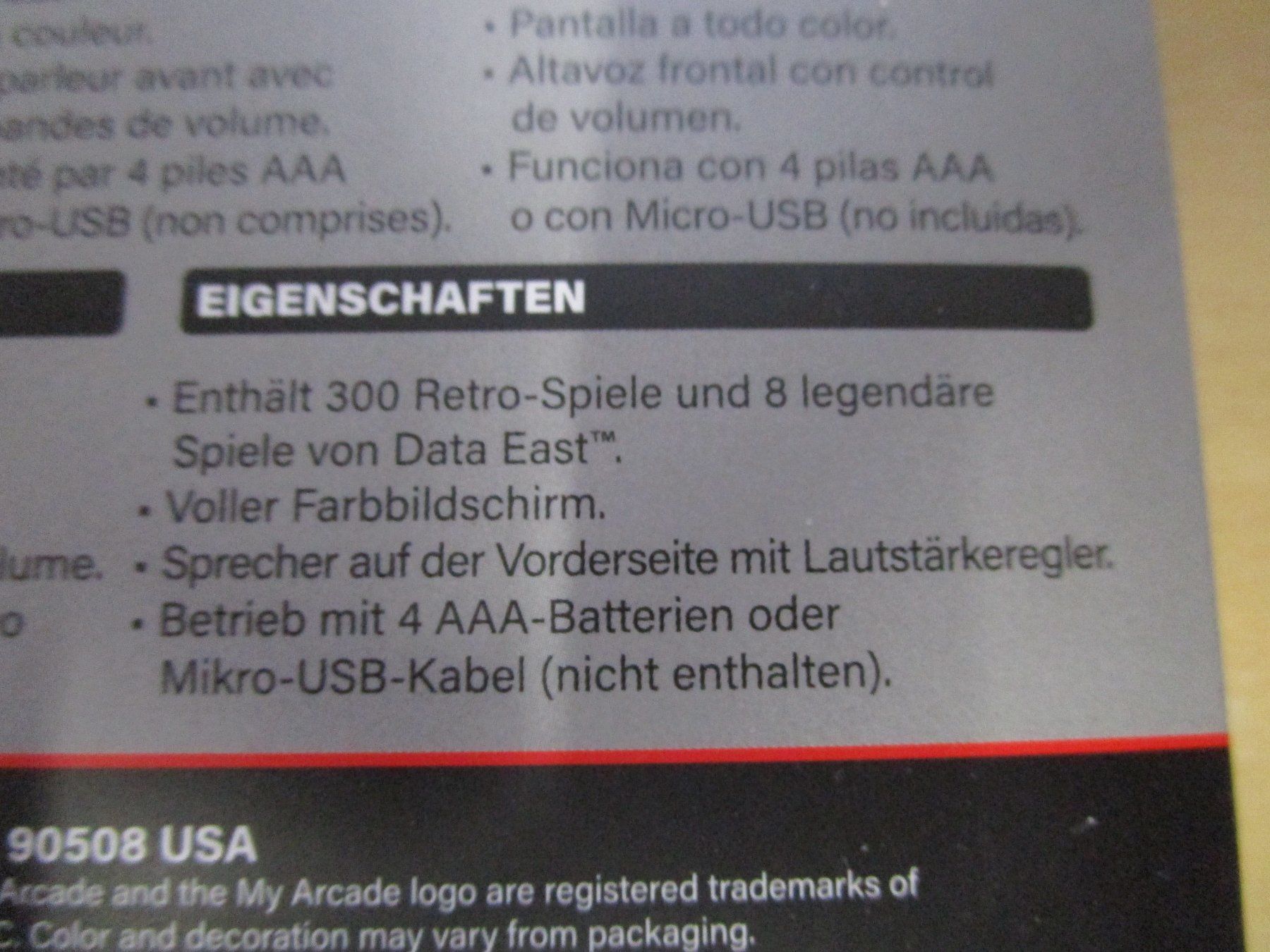 Console: My Arcade Pixel Classic Data East Hits - Neuware – Nuovo e nell'imballaggio originale da Goldau venduto da agestuffer 2
