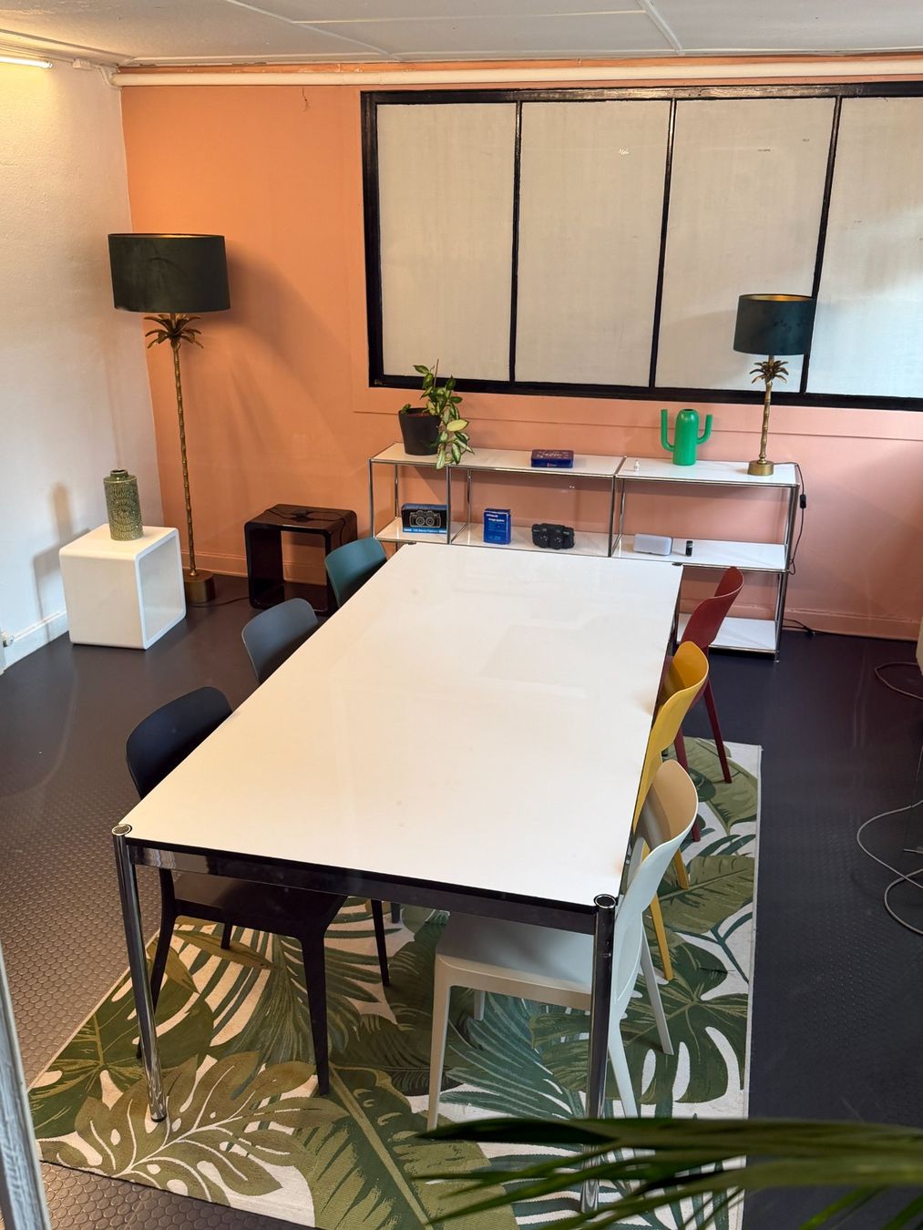 USM Tavoli: USM Haller Table 200x100cm Perlgrau – Usato da Fribourg venduto da elguero 3