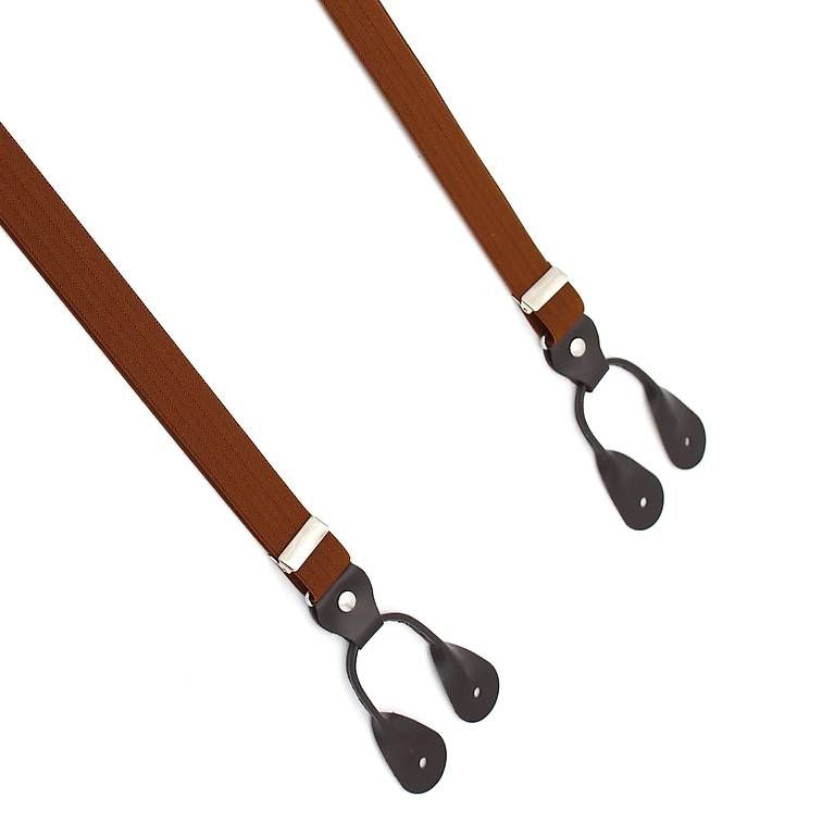 Altro in  Abbigliamento & Accessori: Hosenträger cognacbraun  Lederlaschen  TREGER C19 – Usato da Goldau venduto da locherrogerio 3