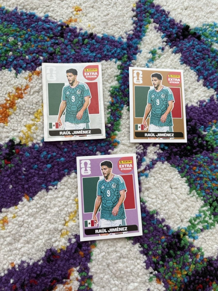 Panini Sammelbilder & Trading cards:  Raúl Jiménez lila bronze silber – Neu und originalverpackt aus Zug von Haegito