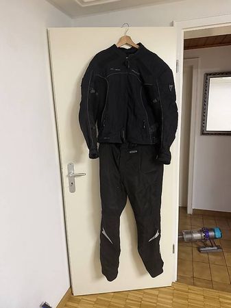 Germot Motorrad Kombi Textil Schwarz Top Zustand Grösse 54