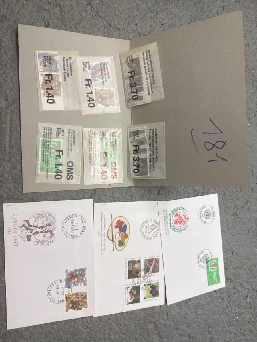 Tutti i francobolli: Lot timbres enveloppes  – Usato da chalais venduto da Lamarie88