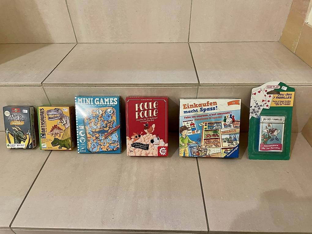 Giochi: Petits jeux de société pour enfants – Usato da Corcelles-pres-Concise venduto da Dilem
