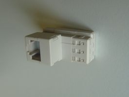 Telefon Adapter von  T+T83  auf RJ45  (4pol, aber 11,6mm)