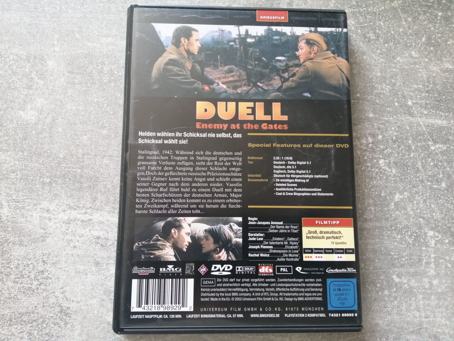 Tutti i DVDs: DVD: Duell - Jude Law – Nuovo (secondo la descrizione) da Altstätten SG venduto da tollesauswolle 1