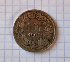Silber 1 Franken 1906