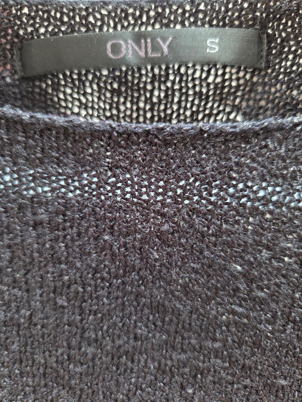 Only Top: ONLY Pull noir avec franges - Taille S – Nuovo (secondo la descrizione) da Chavannes-Renens venduto da mau_8rwz 3