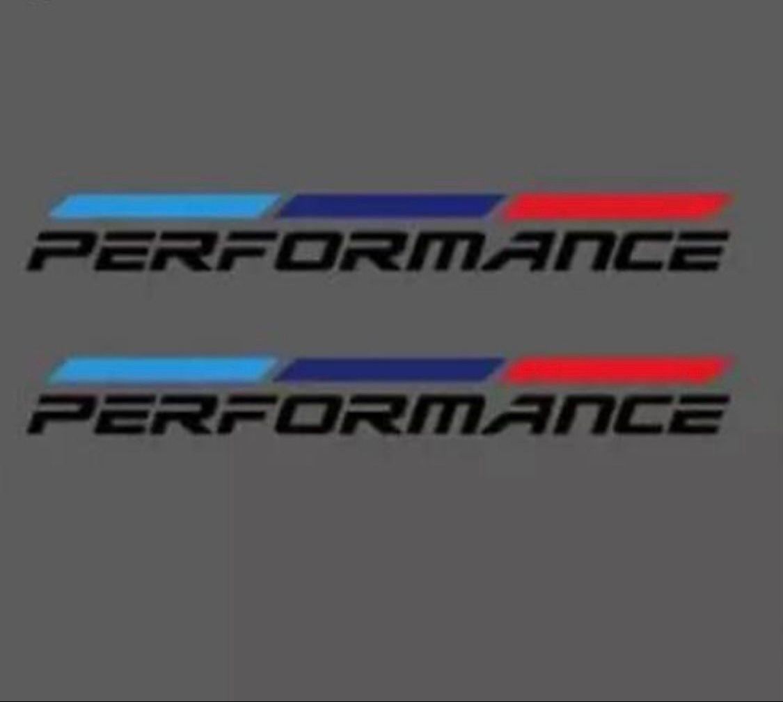 Sticker: BMW M Performance Kleber 50 cm Lang 2er Set Neu – Nuovo e nell'imballaggio originale da Balsthal venduto da D.K.Autoteile8 4