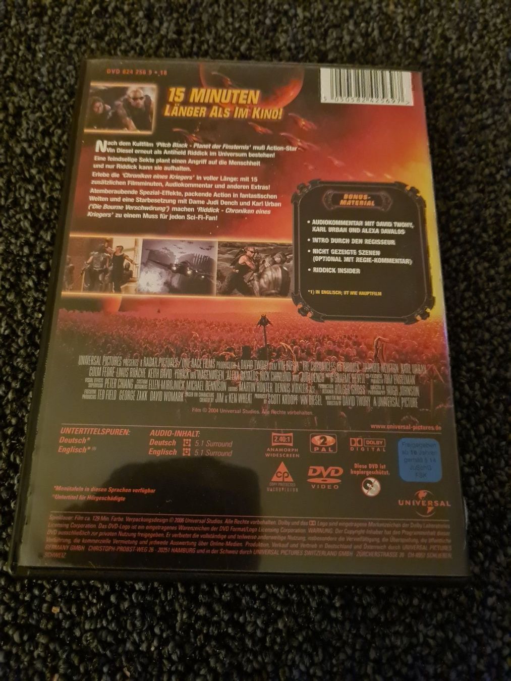 Tutti i DVDs: RIDDICK(7980) – Usato da Ruswil venduto da Ruck.Zuck. 1