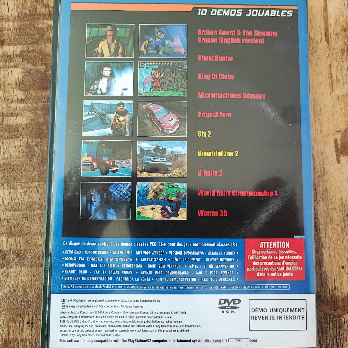 Sony Giochi: PS2 Demo Disk 88 Viewtiful Joe 2 uvm.  – Usato da Dübendorf venduto da kb86_MOVIE 1