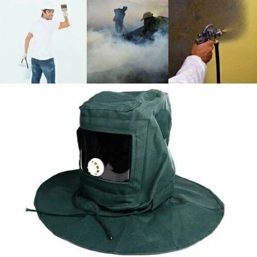 Gesichts- und Gehörschutz: Anti Wind Sandstrahl haube Helm Schutz Maske – Neu (gemäss Beschreibung) aus Kirchdorf AG von Restposten110 2