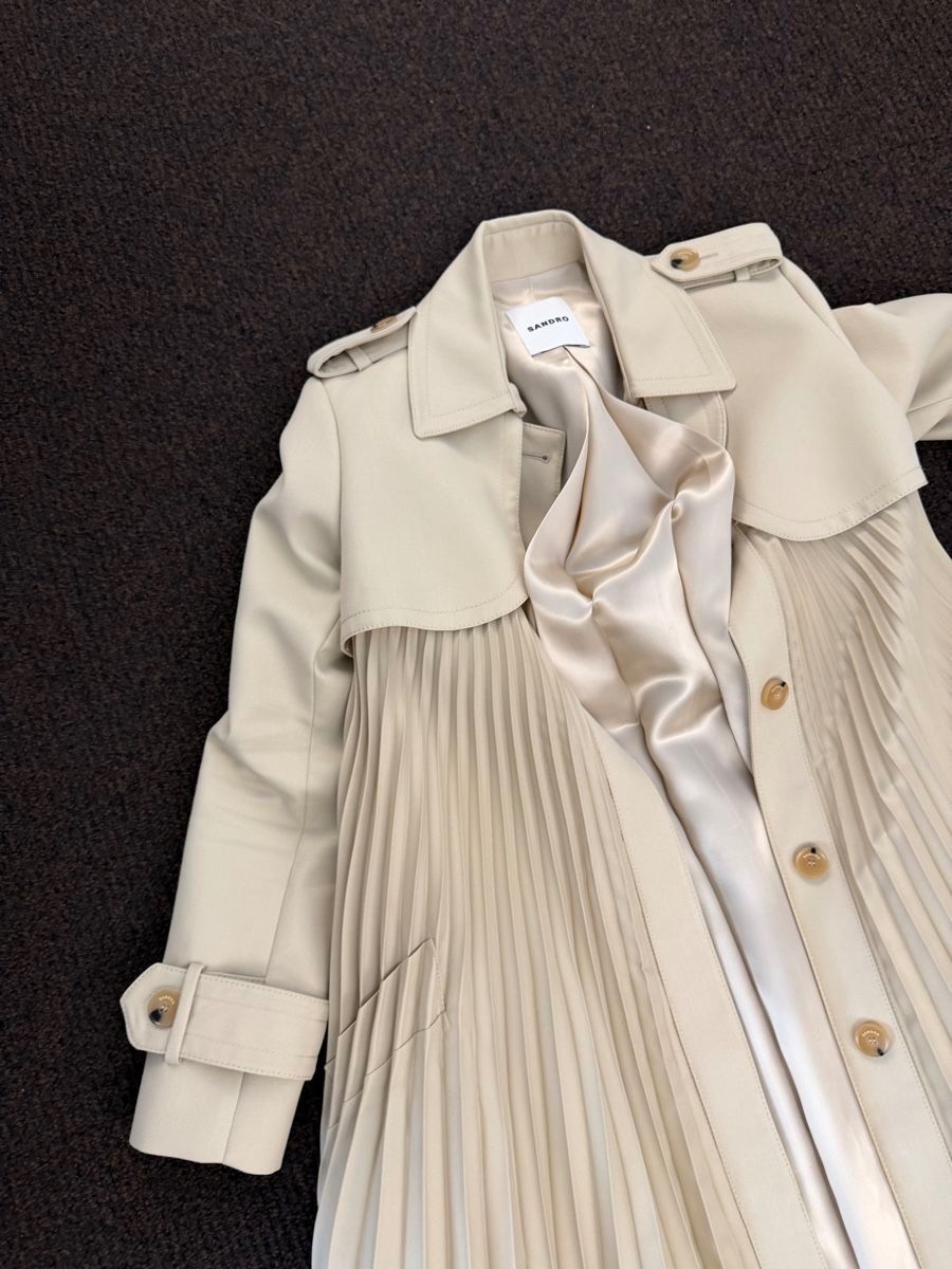 Sandro Cappotti: Trenchcoat SANDRO NEU Größe 34/36 – Nuovo e nell'imballaggio originale da Walchwil venduto da Charlene123 2