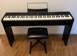 Digitalpiano Gear4music SDP-2 mit Hocker und Zubehör