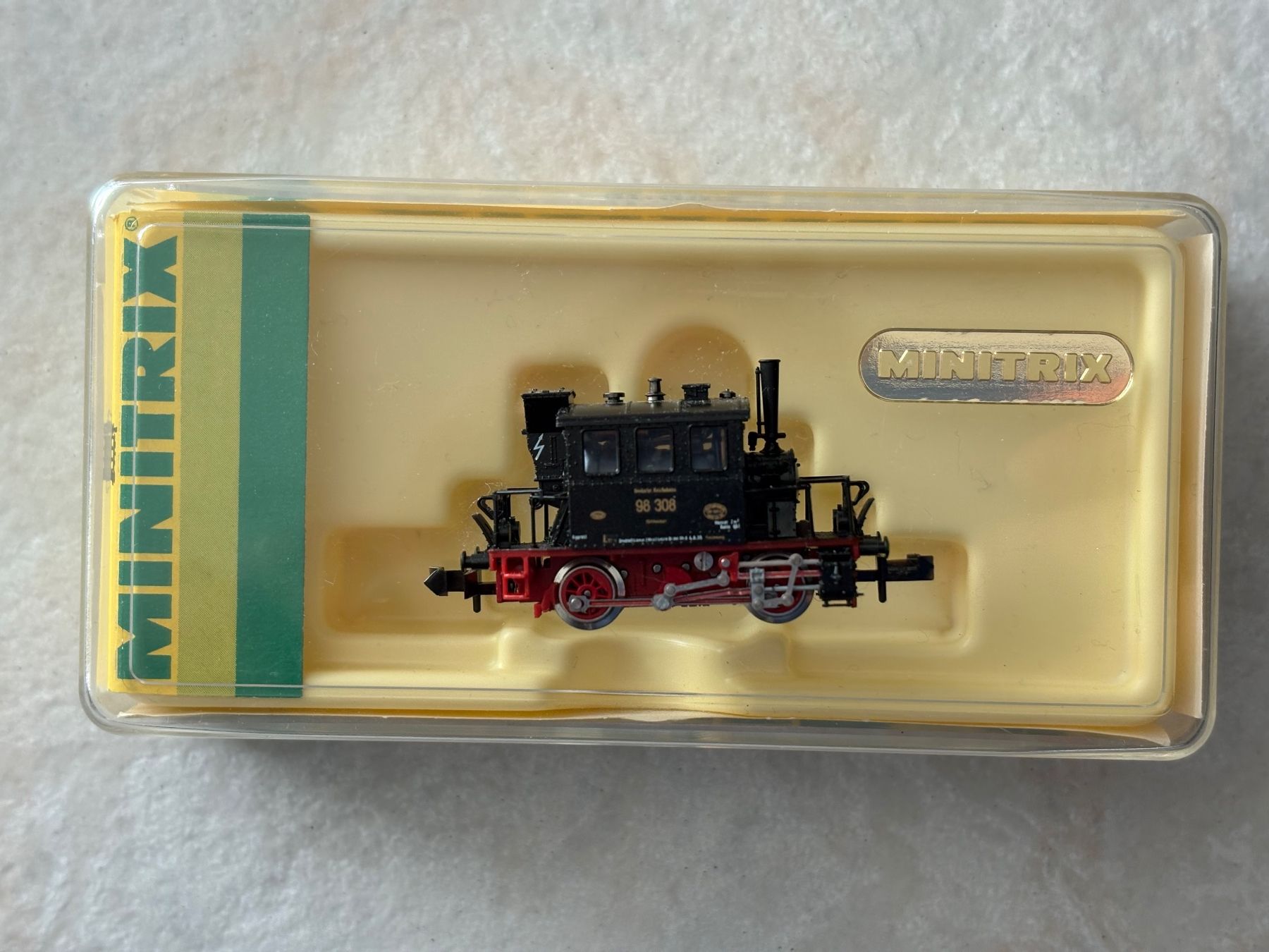 Trix Modellini di ferrovie: Minitrix 12015 Dampflok Glaskasten – Nuovo (secondo la descrizione) da Hauterive NE venduto da eriamch 2