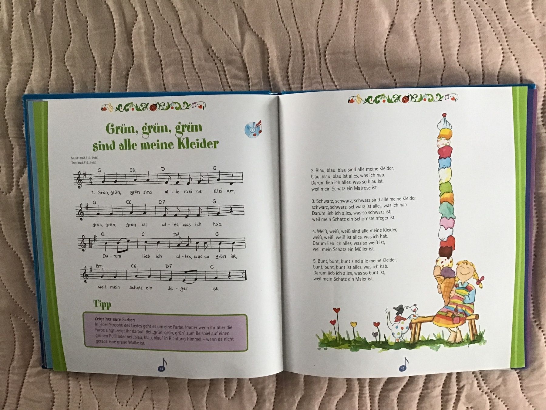 Libri: Der grosse LiederSchatz Kinderliederbuch mit CD, Top! – Usato da Rüti ZH venduto da Wernika1 1