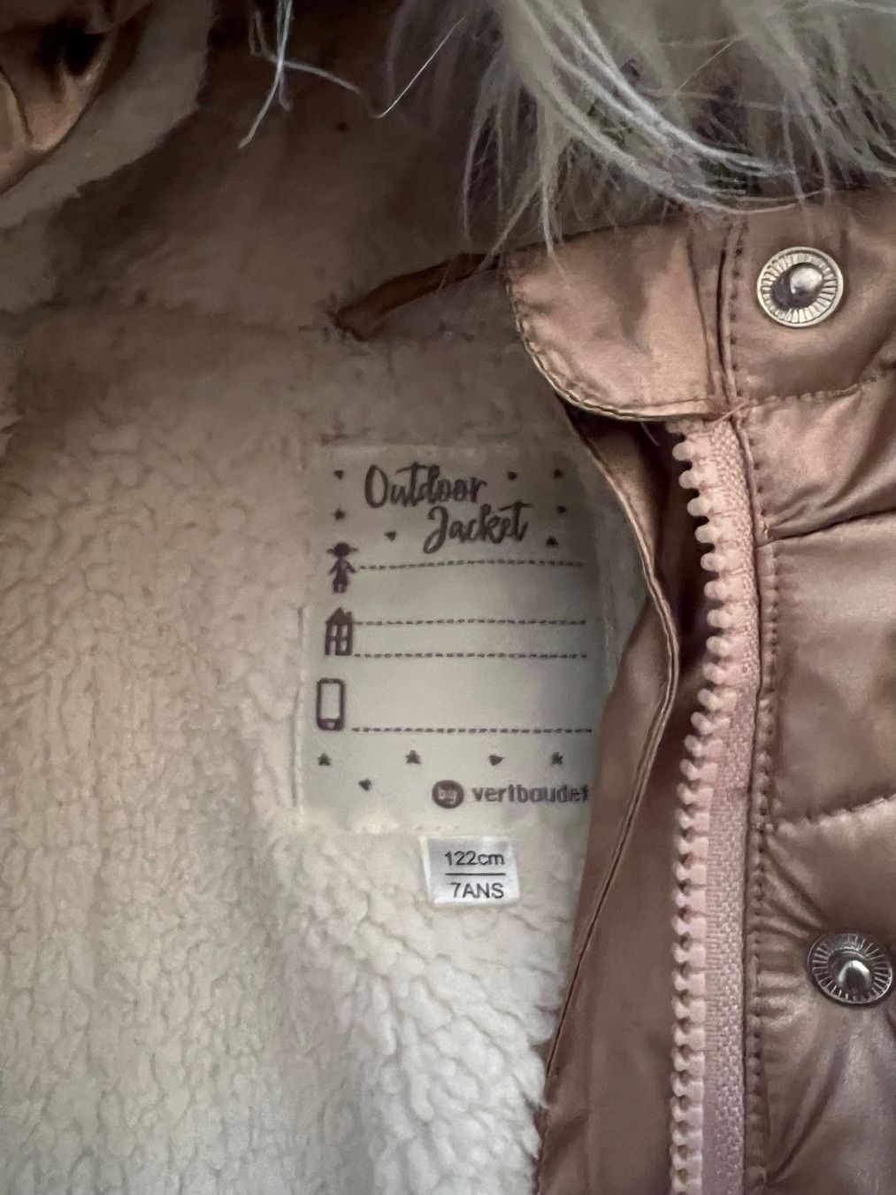 Giacche & Cappotti: Vertbaudet Mädchen Winter Jacke – Usato da Kreuzlingen venduto da elviajero24 2