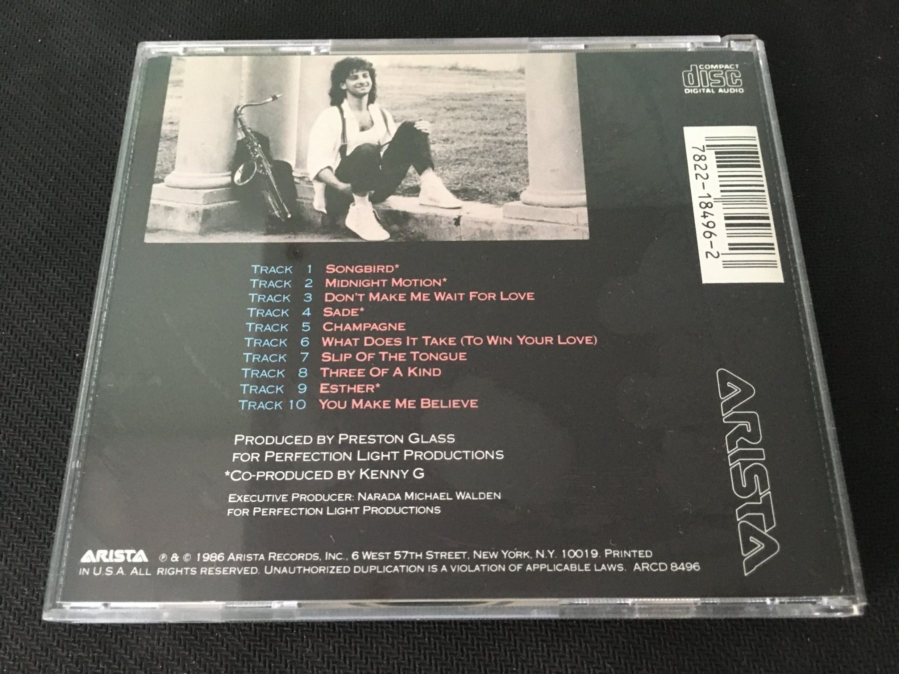 CD: Kenny G - Duotones -CD- – Usato da St.Gallen venduto da MedienJoe 1