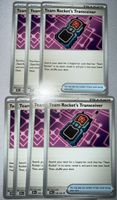 7 Pokemon Karten Team Rocket's Transceiver Englisch neu
