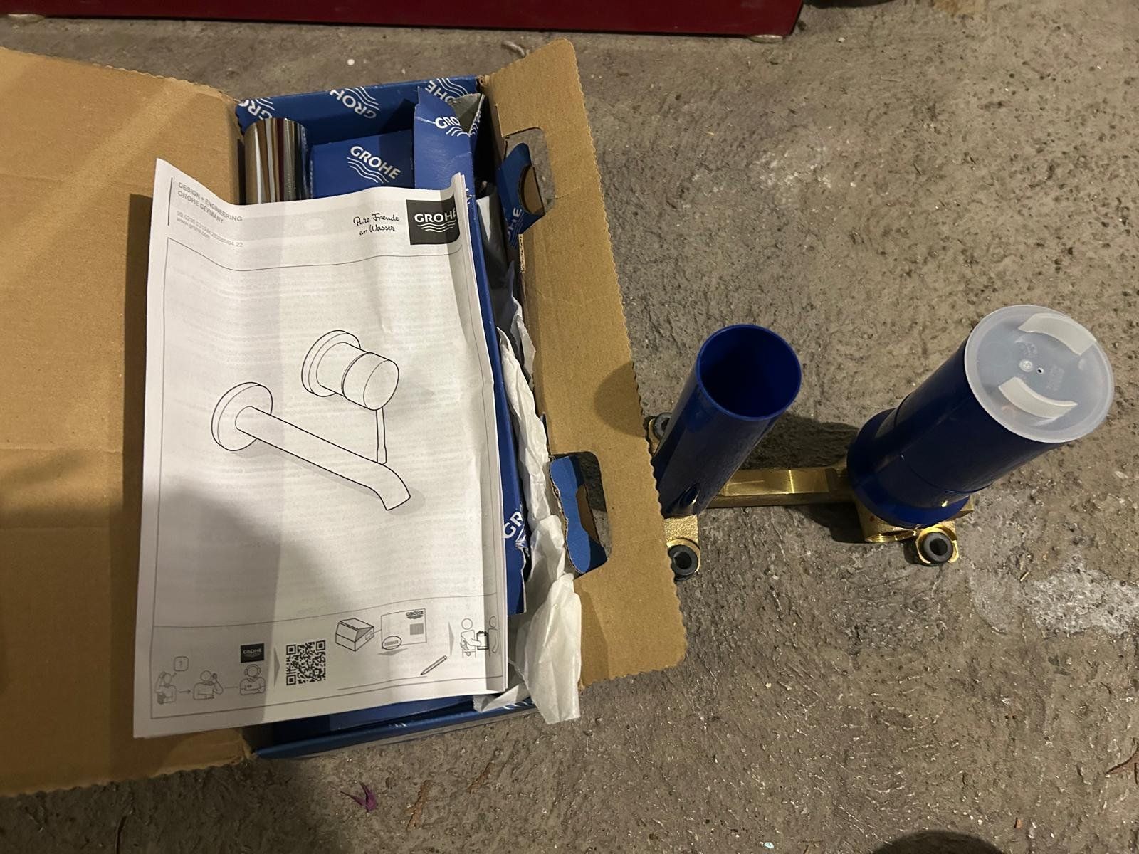 Grohe Armaturen: Grohe Unterputz Wandarmatur Set – Neu und originalverpackt aus Weinfelden von 6744markus