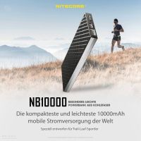 superleichte Powerbank NITECORE NB10000