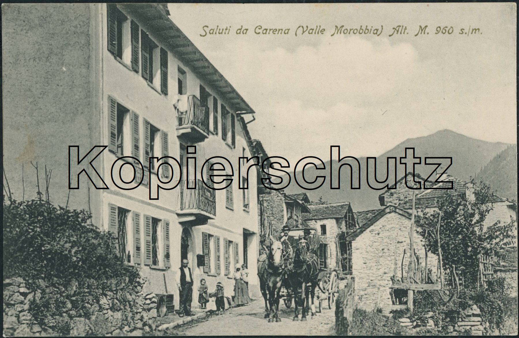 Cartoline postali: TI Carena - Post - Postkutsche - S. Antonio – Nuovo (secondo la descrizione) da Schindellegi venduto da leecollect