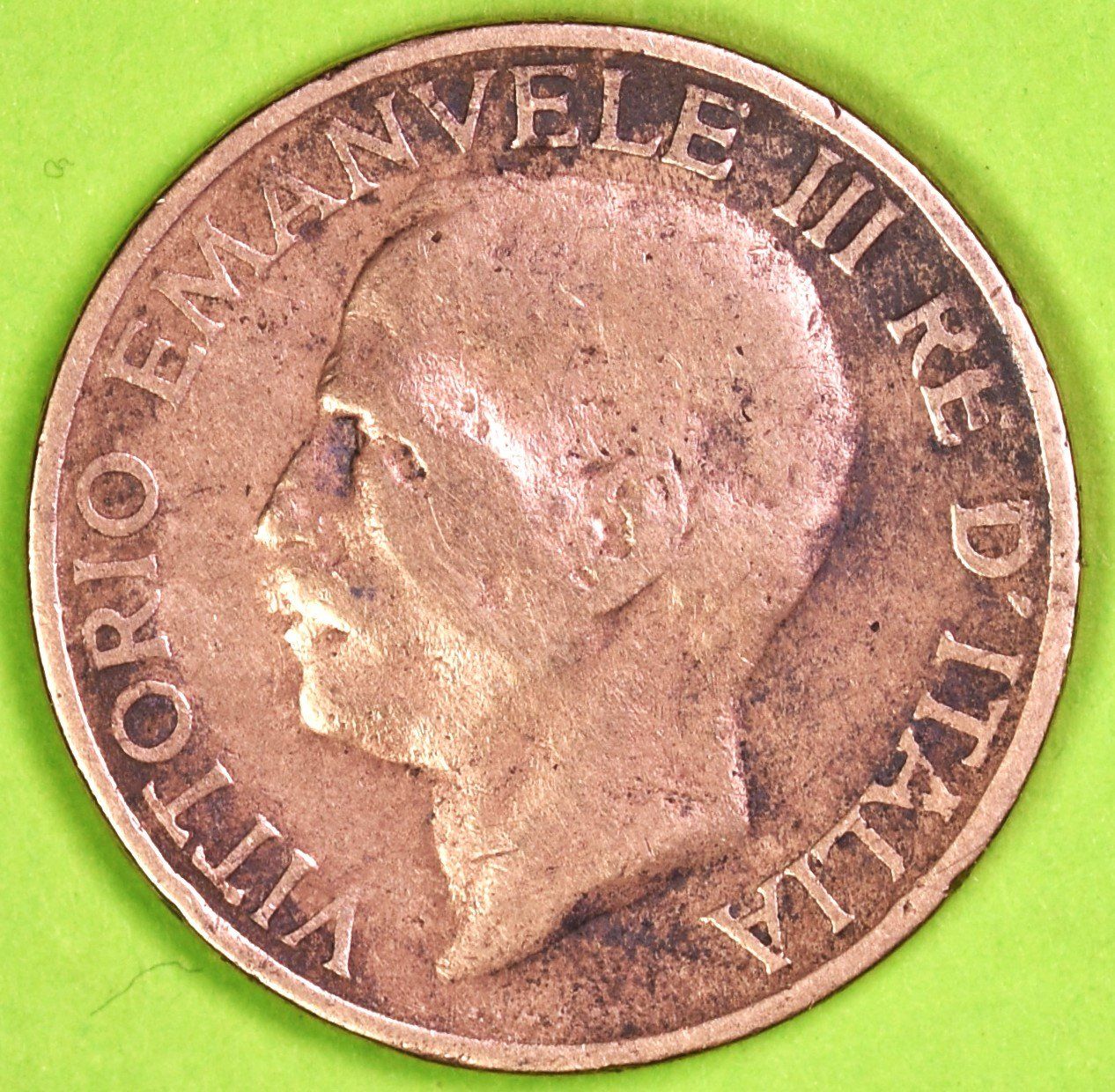 Tutti le monete: 1934  /  ITALIEN  /  10 - CENTESIMI - MÜNZE – Usato da Luzern venduto da piro12 1