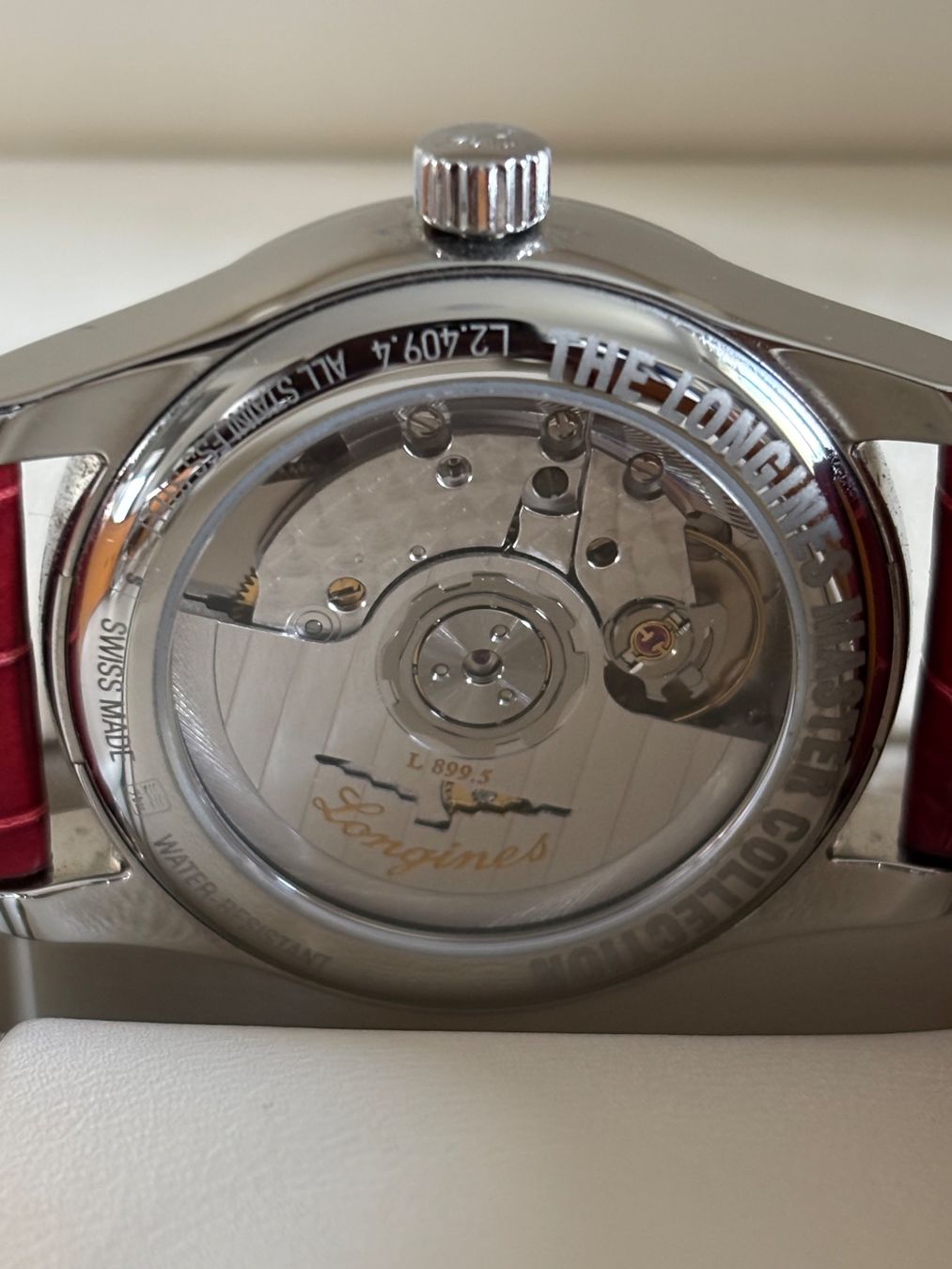Longines Orologi: LONGINES Master Collection Moonphase Automatik mit Diamanten – Usato da Berneck venduto da Adviser 1