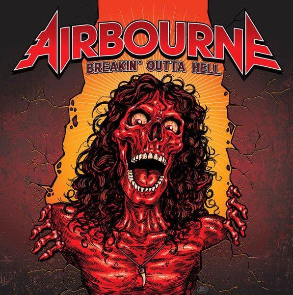CD: Airbourne: Breakin' Outta Hell - Vergriffene US Pressung - b – Usato da Brittnau venduto da Zibu