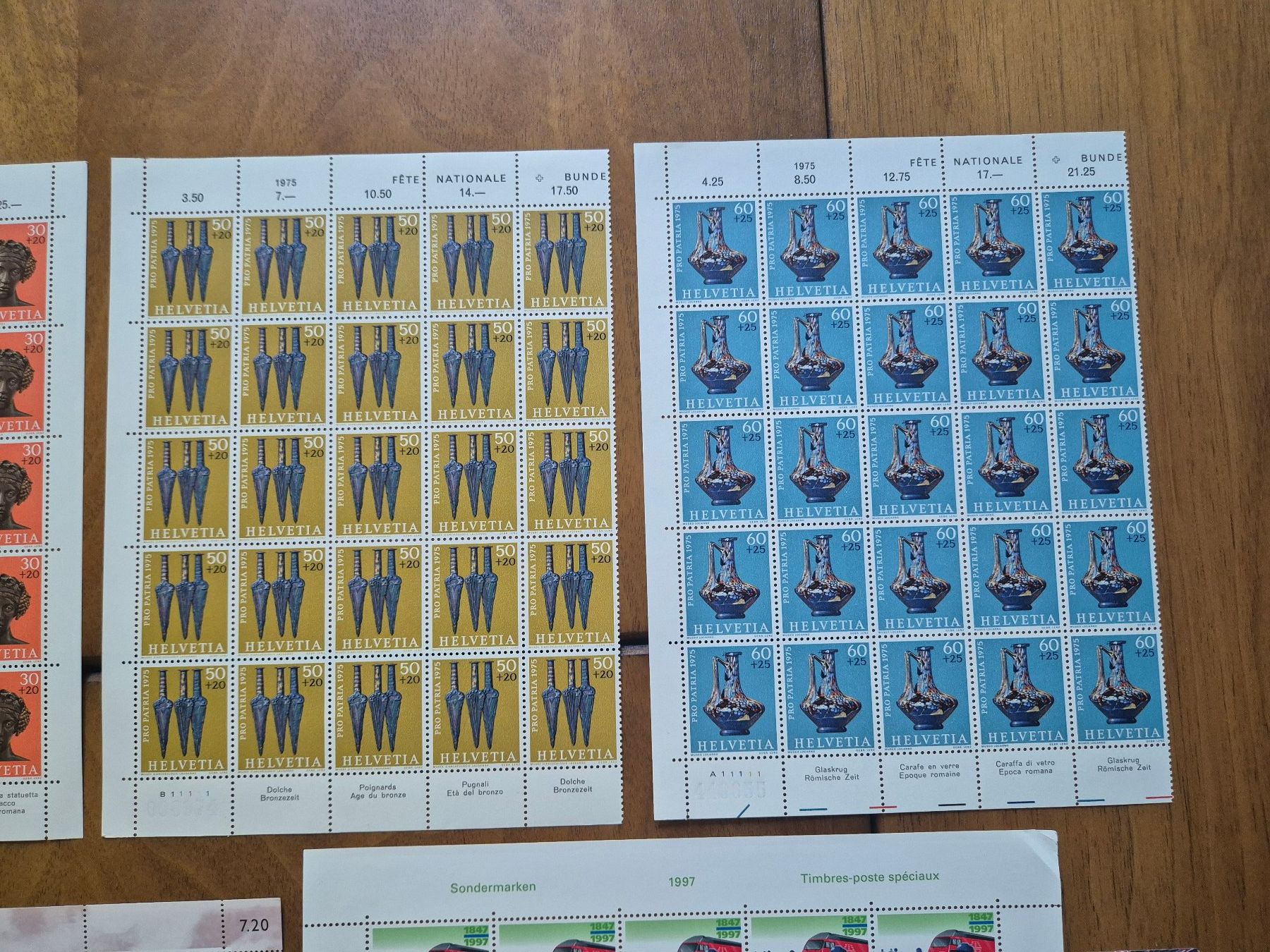 Tous les timbres: Frankaturware 100 CHF. GRATISLIEFERUNG ! – Neuf (Voir description) à Horgen par frankatur 2