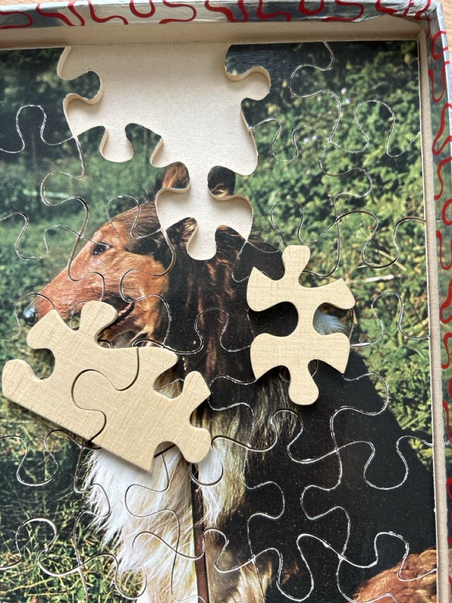 Puzzles: Lassie Holzpuzzle – D'occasion à Uffikon par Frosch1506 1